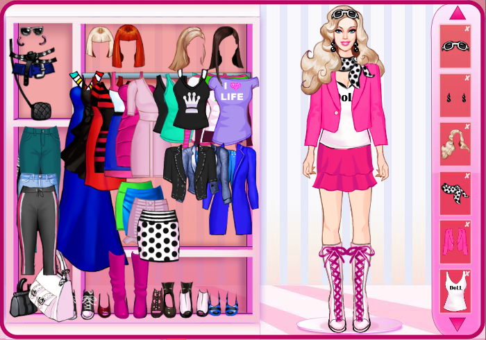 barbie cooking games and dress up games